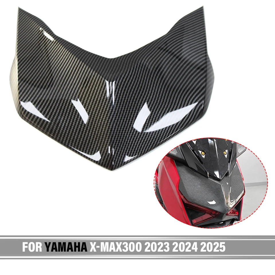 Pre Yamaha X-Max 300 2023 2024 2025 x max xmax 300 Motocykel predný svetlomet Horná svetla Horný zobák predlžovací kryt kryt