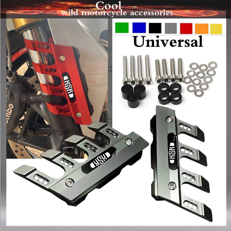Pre Yamaha XSR700 XSR900 XSR155 Universal Motocykel Accessories Mudguard Side Ochrana predného blatníka pokrývajúceho posúvača proti pádu