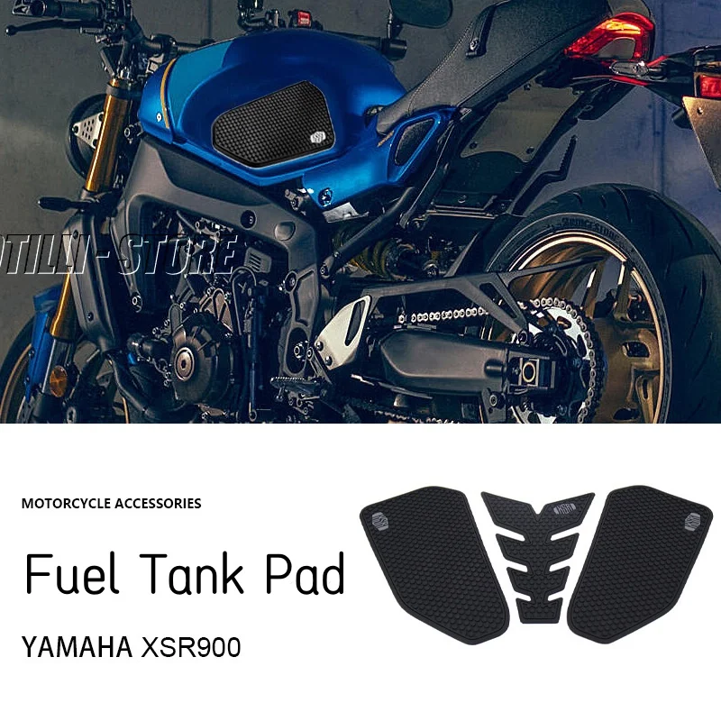 Pre Yamaha XSR900 XSR900 XSR 900 XSR 900 2022 2023 Motocyklová palivová nádrž na nálepky na podložky proti škrabaniu Plynové chrániče plynových tankov