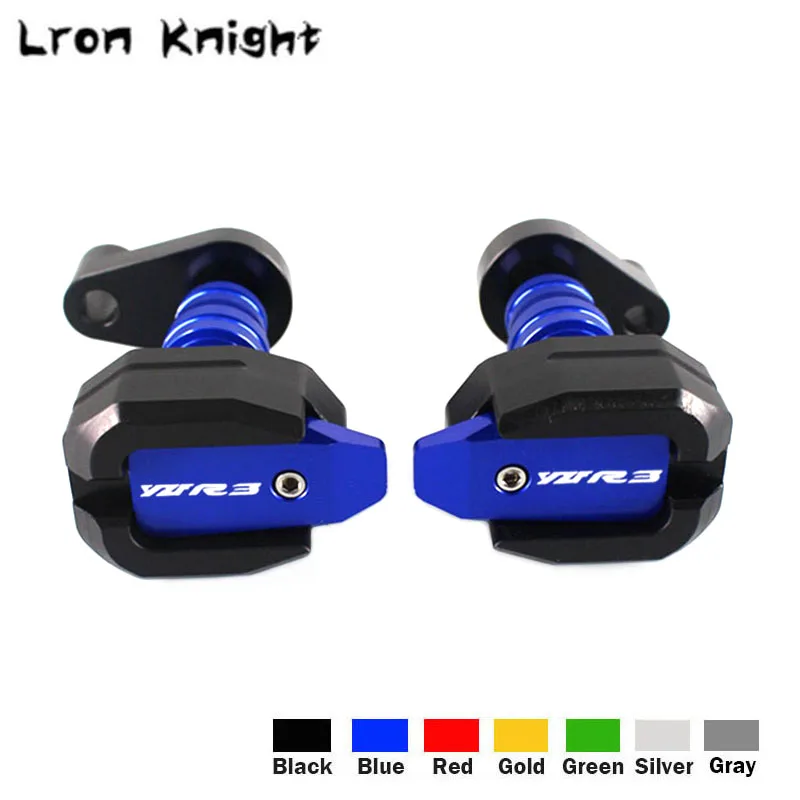 Pre Yamaha YZF-R3 YZFR3 YZF R3 2015-2018 Motocykel CNC Falling Protection Rám Slider Saquing Guard Proti Crash Pad Protector
