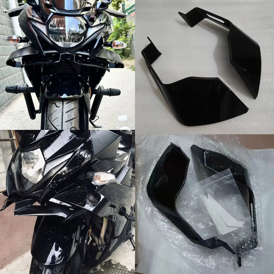 Pre Yamaha YZF600 R6 R7 2017 2018 -2021 2022 2023 2024 Motocyklové zrkadlá krídla aerodynamické veterné krídla Spojený kapotár