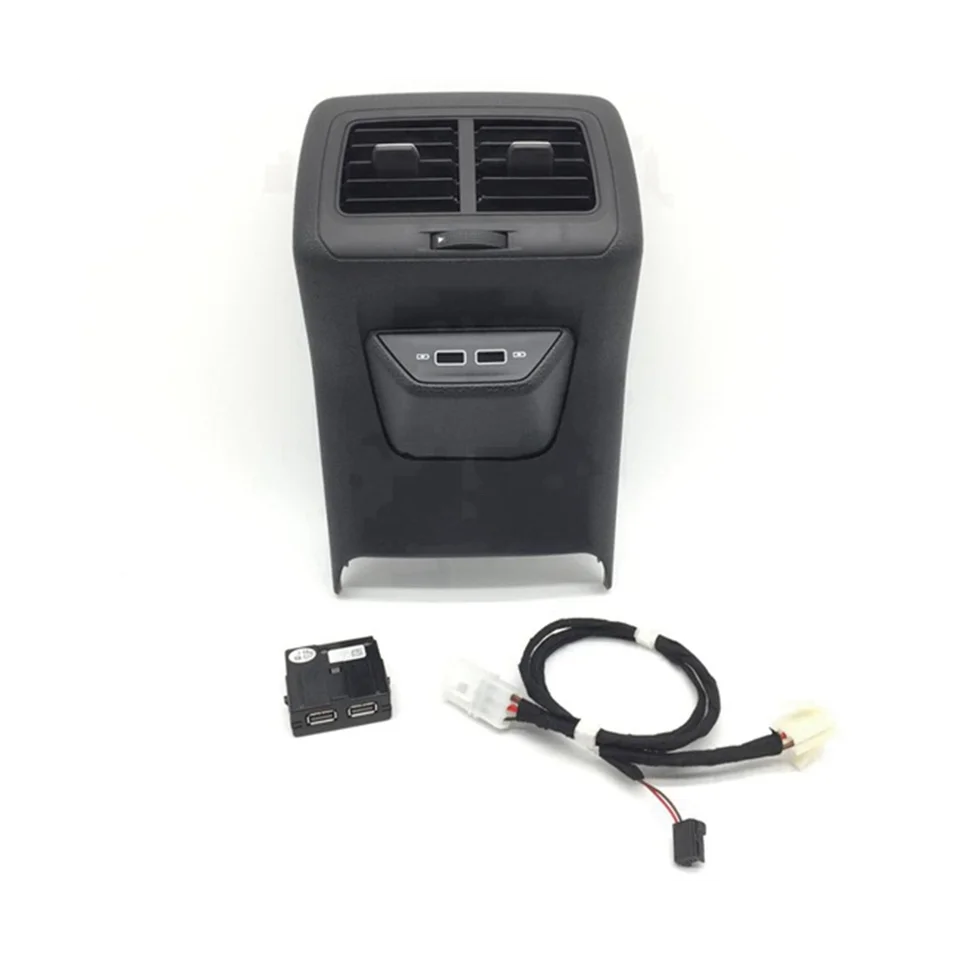Pre zadnú lakťovú lakťovú klimatizáciu Vzduch klimatizácie s nabíjacím rozhraním USB pre Golf 7 MK7 5GG819203