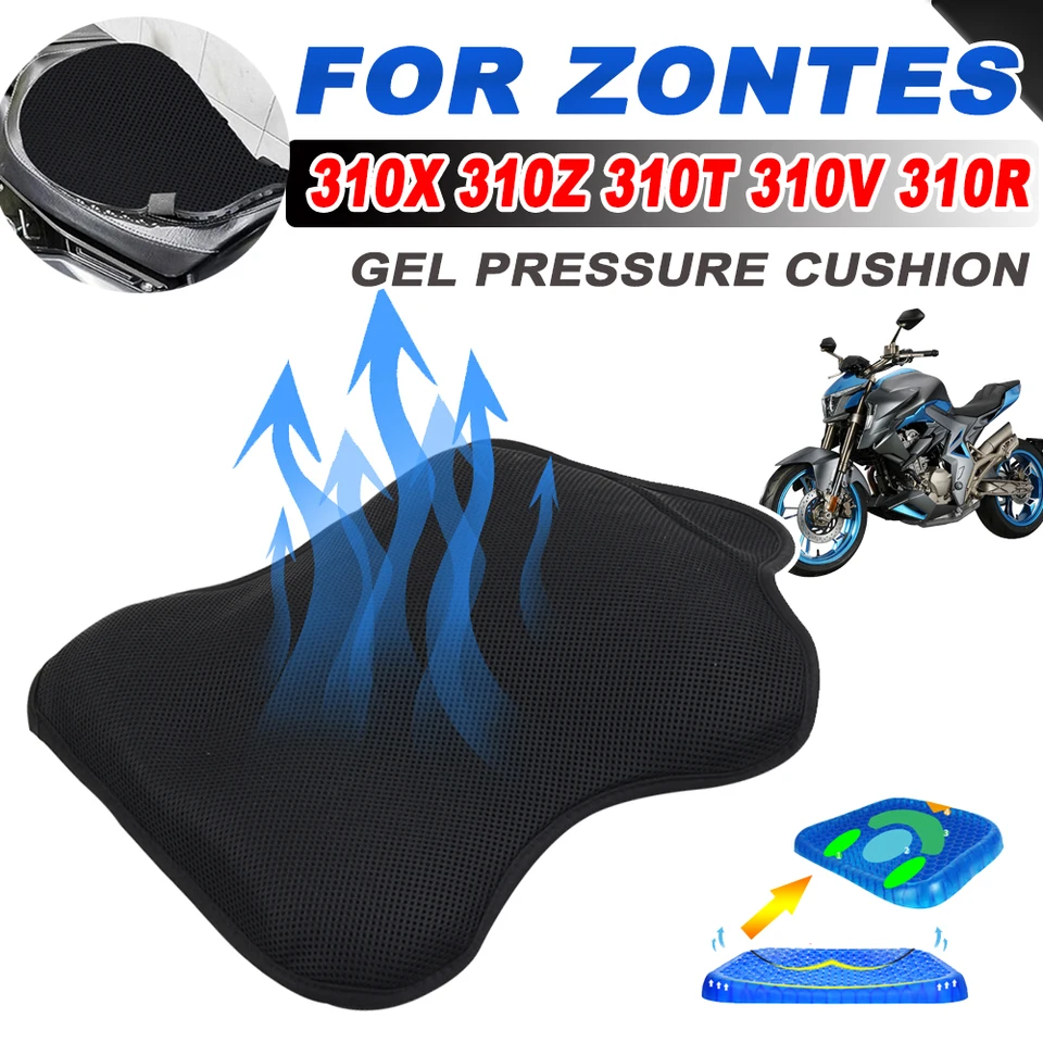 Pre zontes R310 T310 310 V VX V1 310 R R1 310 T T1 T2 Motocyklové príslušenstvo Priedušný tlakový reliéf gél vankúš na sedadlo sedadla