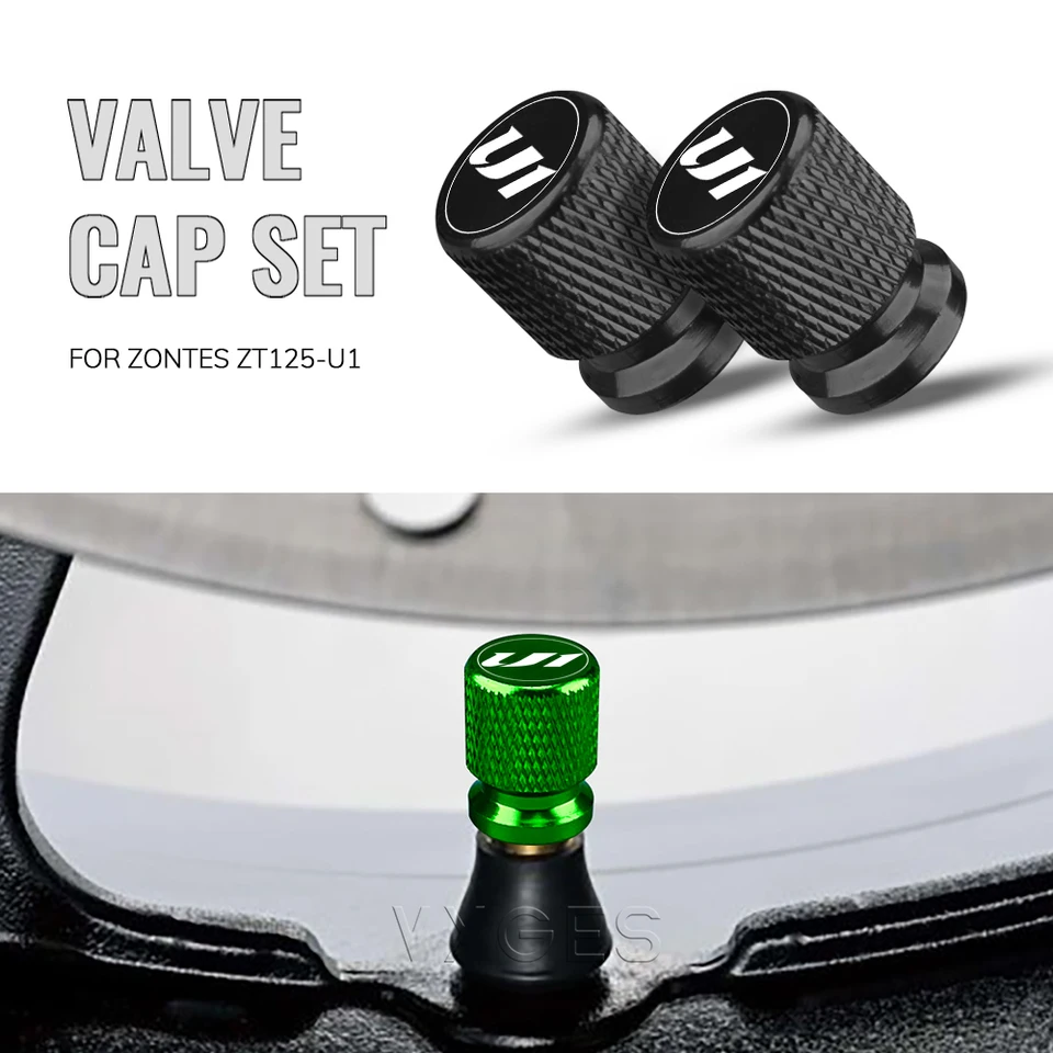 Pre Zontes ZT125-U1 ZT125U1 ZT 125 U1 Motocyklové príslušenstvo Štandardné súpravy VENTIL SET CAPS Set CNC hliník