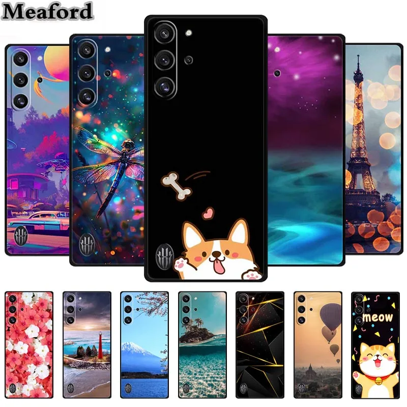 Pre Zte Nubia Red Magic 10 Pro Pase Original Soft Silikone TPU Telefónne puzdrá pre zadné kryt