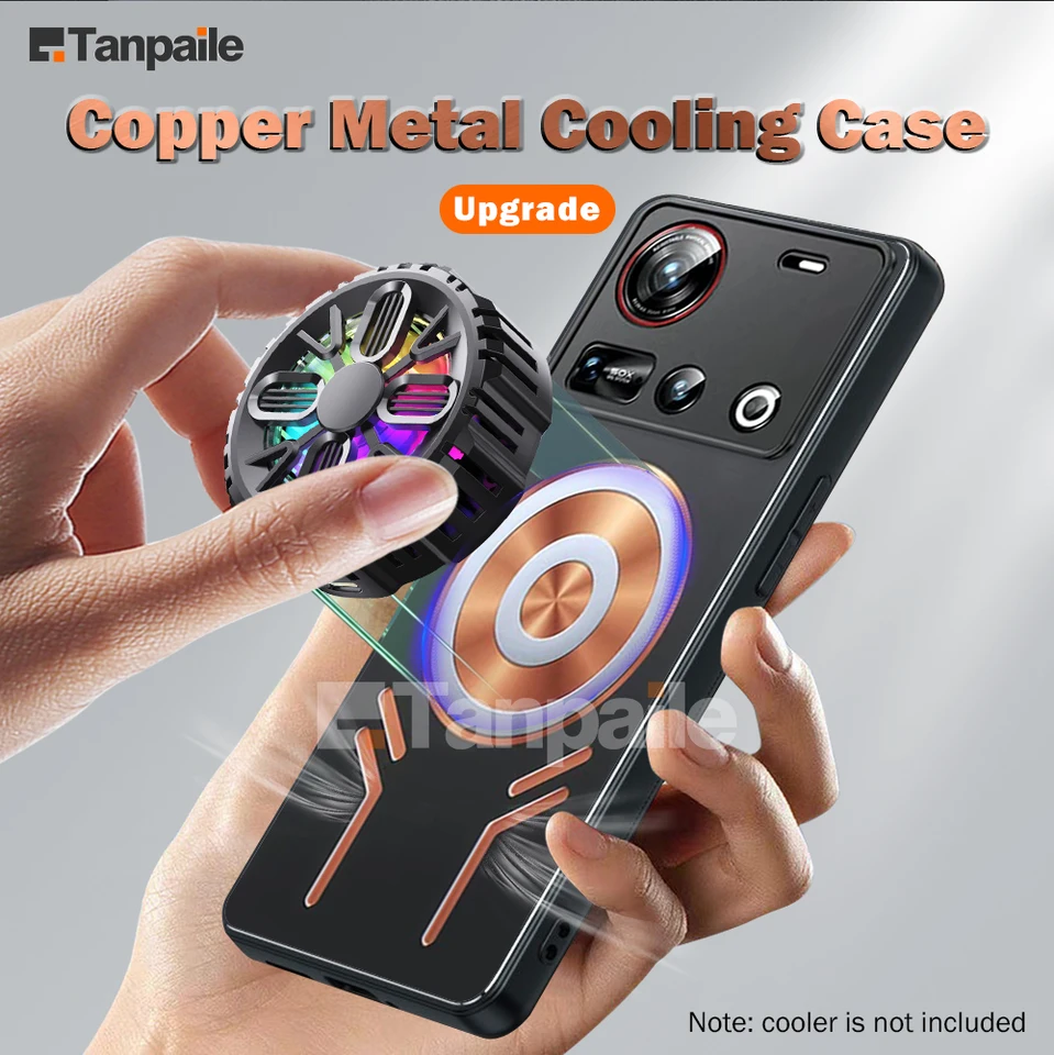 pre Zte Nubia Z70 Ultra Z60S Z50S Z40S Z30 Pro Copper Metal Cooling Puzdro
