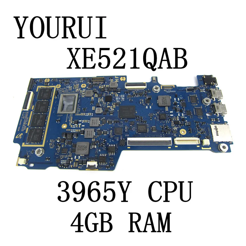 Pre základnú dosku pre laptop Samsung XE521QAB s procesorom 3965Y a 4 GB RAM BA92-18806B BA41-02651A HAINBOARD
