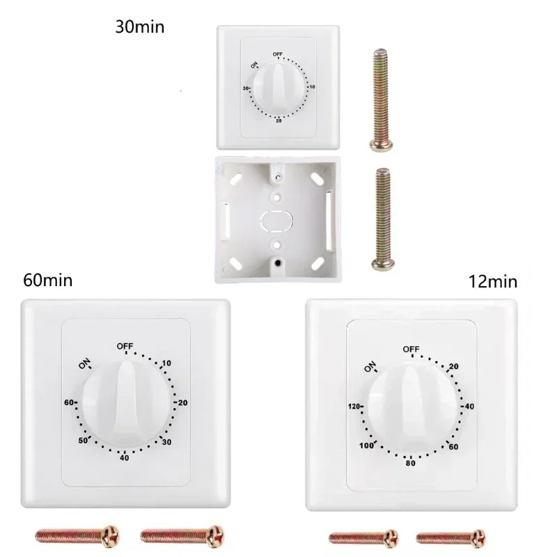 Pre časové svetlo Secuts Countdown Timer 220V Digital Timer Control Socket Socket Plate Home