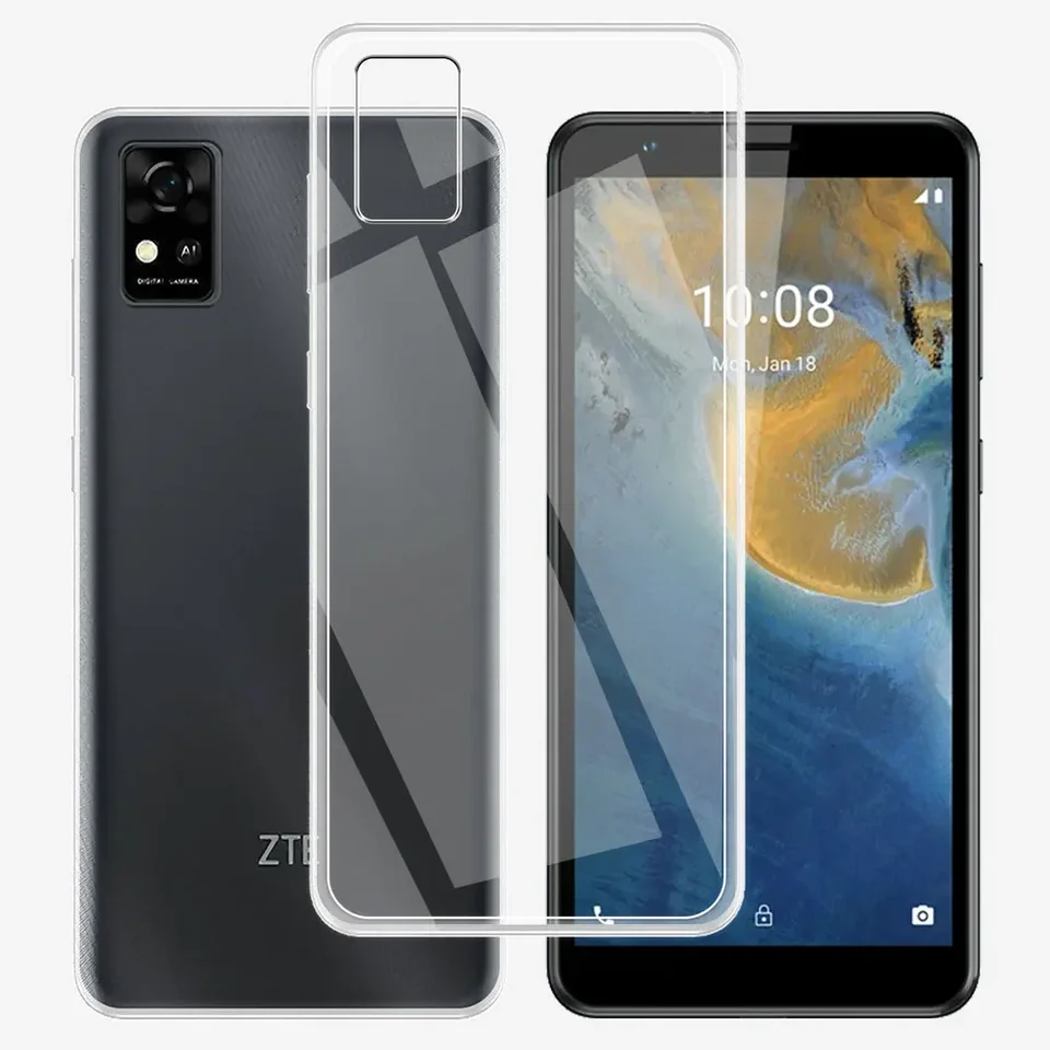 Pre čepeľ ze Blade A31 Blade A31 plus číry silikónový pokryt TPU pre Blade A31 plus fonda pre priehľadný Coque ZTE A31