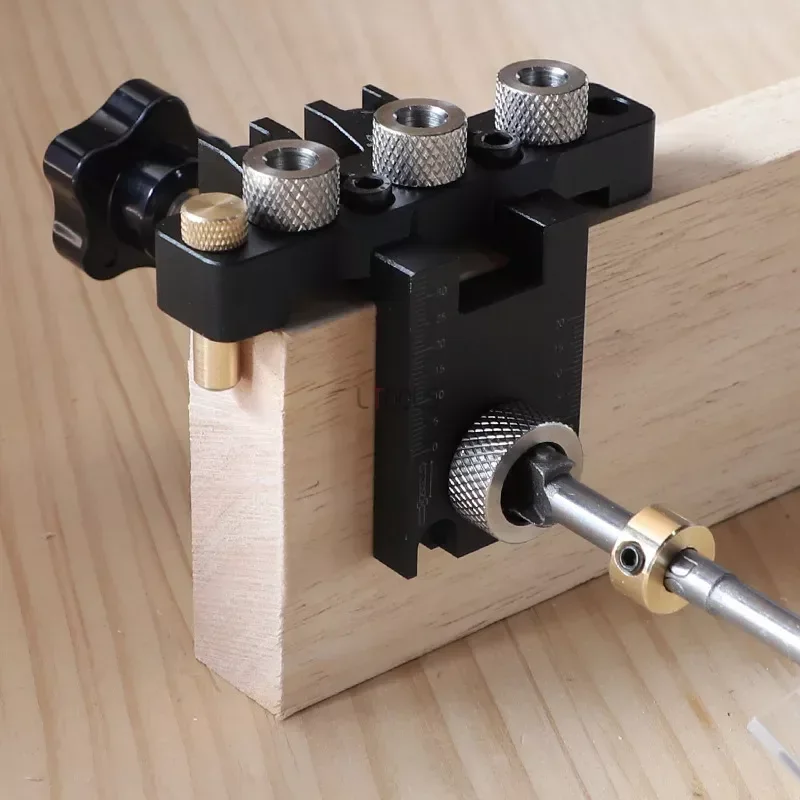Precision Jig Vewel Cam Jig 3 v 1 Dowelling Jig Master Kit Wood Drilling Guide Wood Woodworking Poloha pre DIY Wood Work Work
