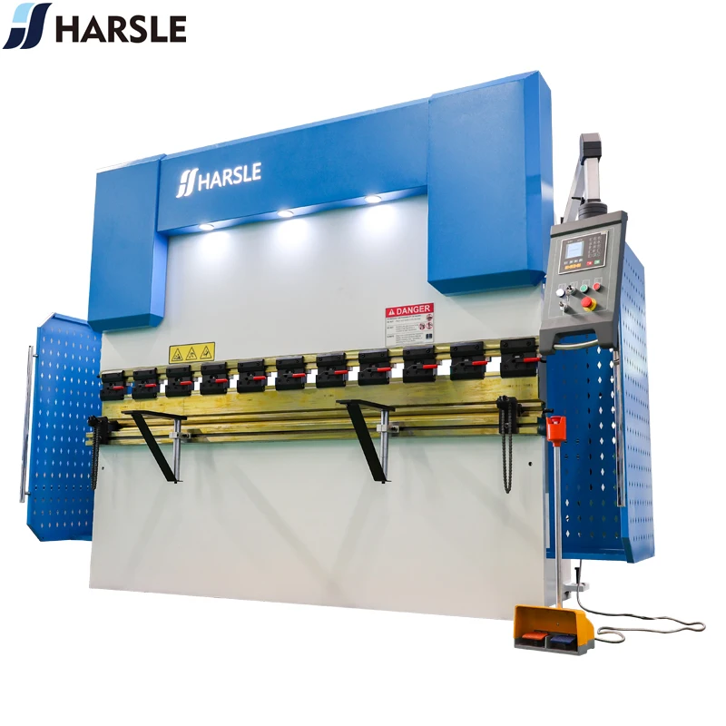 Predaj horúcich Harsle Malý 63T E21 Ovládací stroj Ohybový stroj Hydraulický CNC tlačový brzdový stroj
