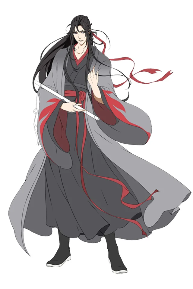 Predaj Modaozushi Grandmaster démonickej kultivácie Wei Wuxian Yiling Patriarch Ver Cosplay kostým Hanfu unisex Full Set