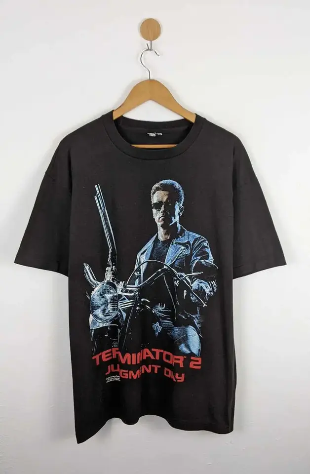 Predaj !! Vintage - Vintage Terminator 2 Cult Movie Tirkno
