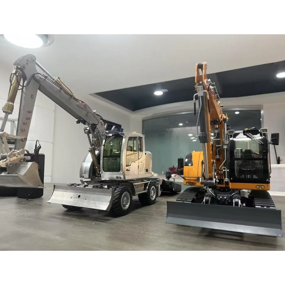 Predajné rezanie 914 RC RALIVAT COLLY 1/14 kovový hydraulický rc digger