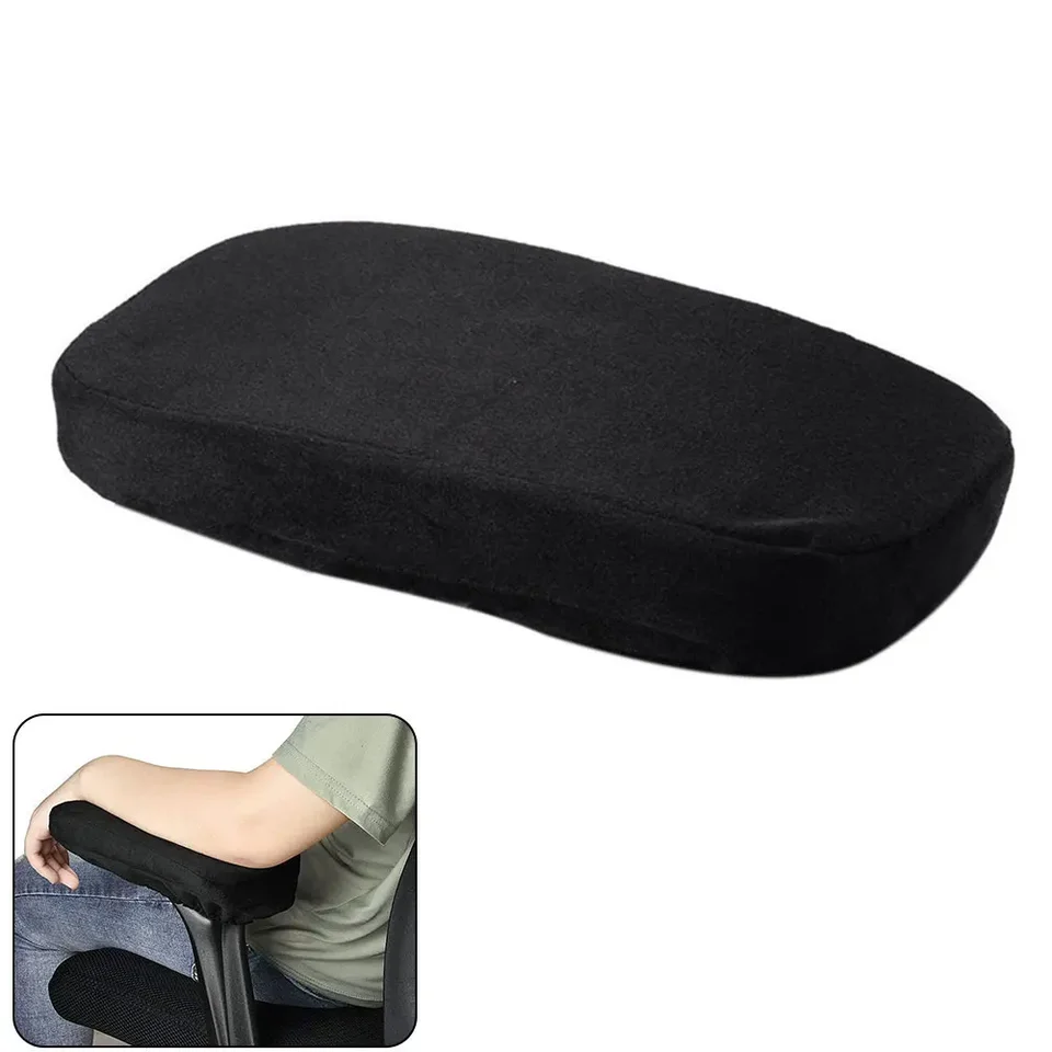 Predlaktia Podporné kryty stoličky lakťová lakťová lakťová podložka Kancelária Pamäť pena reliéf tlak Domov ergonomický anti sklz vankúš na mäkké vankúše lakte