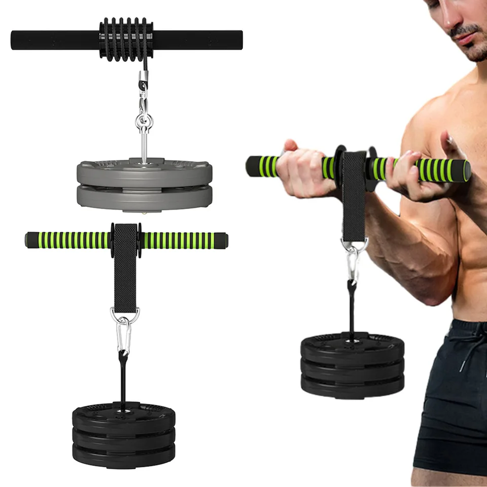 Predlaktie Tréner Tréner zápästie Tréning Arm Cvičenie valčekové svalové cvičenia Barový pás Valček Equipment Fitness doplnky