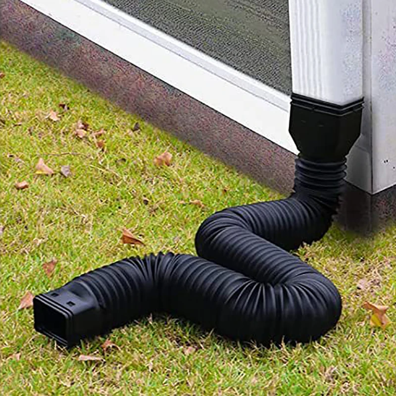 Predlžovanie PE Downpipe Extender, Teleskopická vodná potrubia, odtoková potrubie dažďovej vody, drenážne potrubie, odolnosť proti korózii