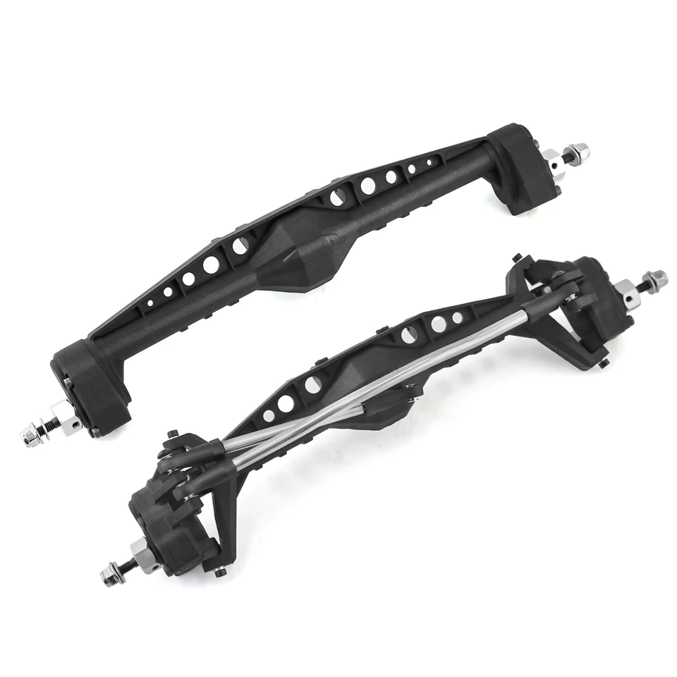 Predná a zadná plastová portálová nápravy Currie F9 Kompletná pre axiálne capra UTB10 1.9 UTB 1/10 RC Crawler Car Moda Upgrade