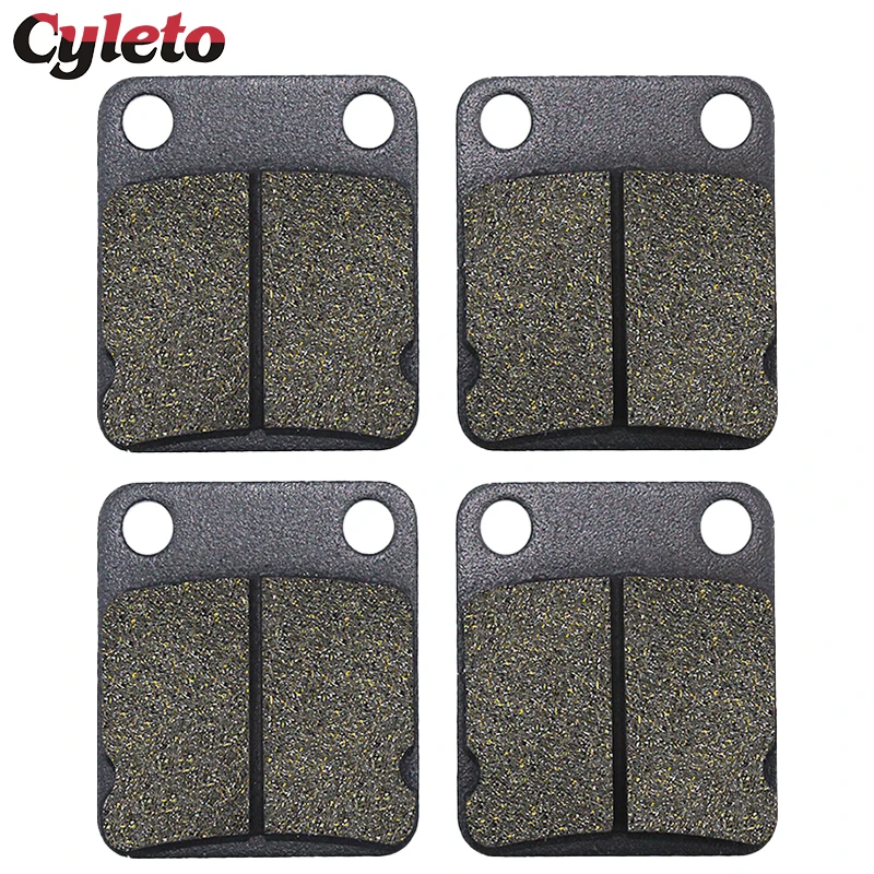 Predná brzdová podložka pre motocykle pre Yamaha Blaster YFS200 Bruin Grizzly YFM 250 Big Bear 350 400 450 Warrior Wolverine Banshee YFZ350