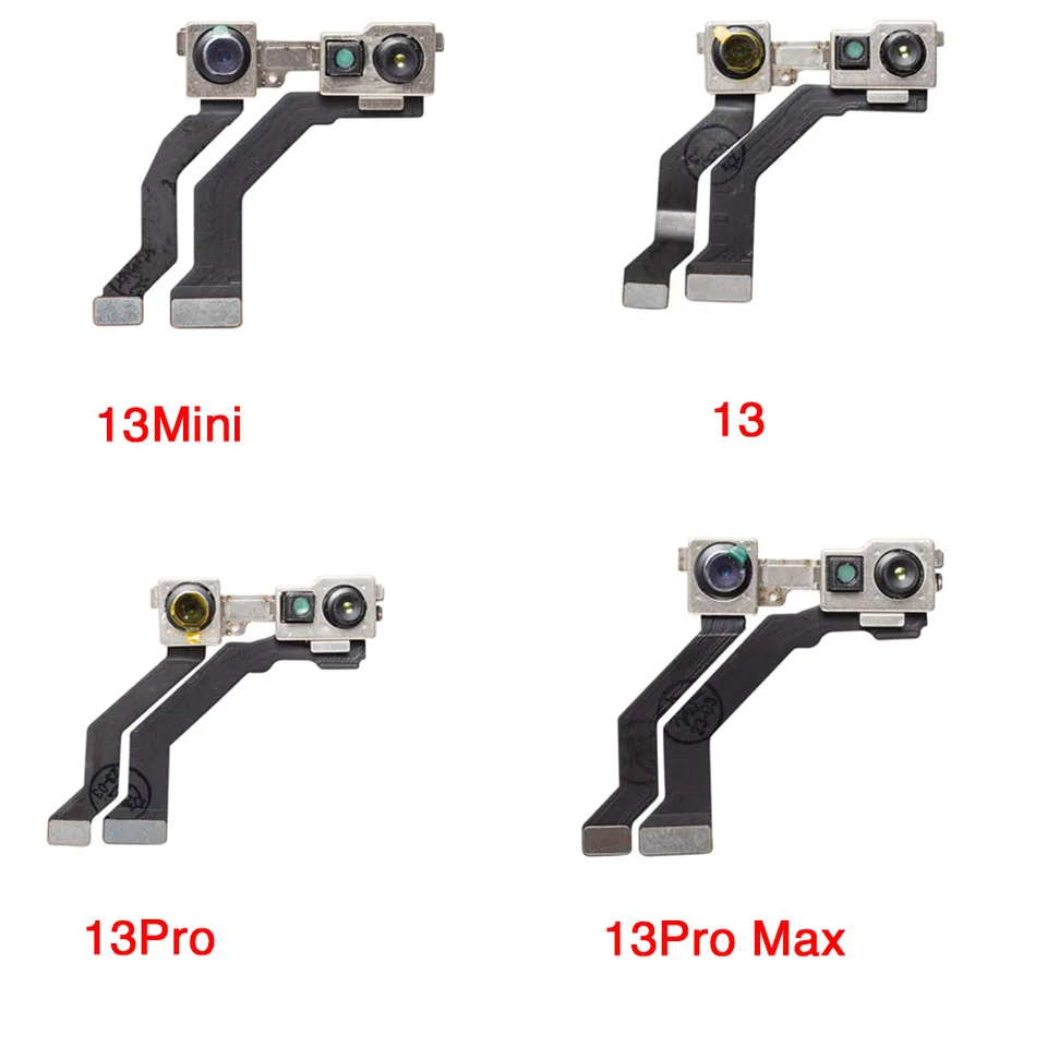 Predná kamera pre iPhone 13 Mini Pro MAX NO FACE ID ID IR IR Senzor Flex káblového modulu Connector Výmena