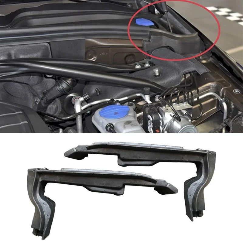 Predná kapucňa automobilu Upper Fender Izolácia Izolácia tesnenia pre Audi Q5 2009 2010 2012 2012 2013 2014 2015 2016 2017 2017 2018