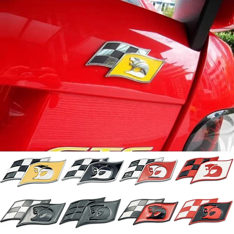 Predná mriežka auta Emblem Tail Box Metal Bagde Sticker pre Holden Commodore Colorado Captiva Barina Monaro Stateman Torana
