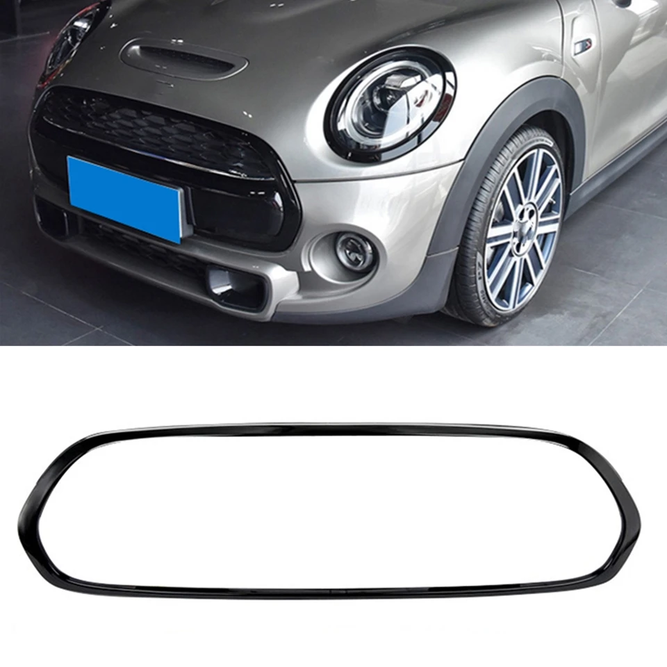 Predná mriežka Trespina krytu krytu krytu krytu automobilového ráfika rámu pre BMW Mini Cooper S F55 F56 F57 JCW 2014-2021