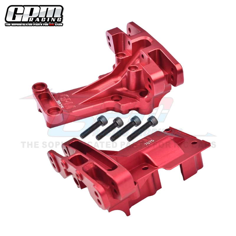 Predná zliatina +Zadná horná priepasť pre Traxxas 1/6 4WD XRT 8S-78086-4 TRAXXAS-1/5 X-MAXX 6S-77076-4 8S 77086-4
