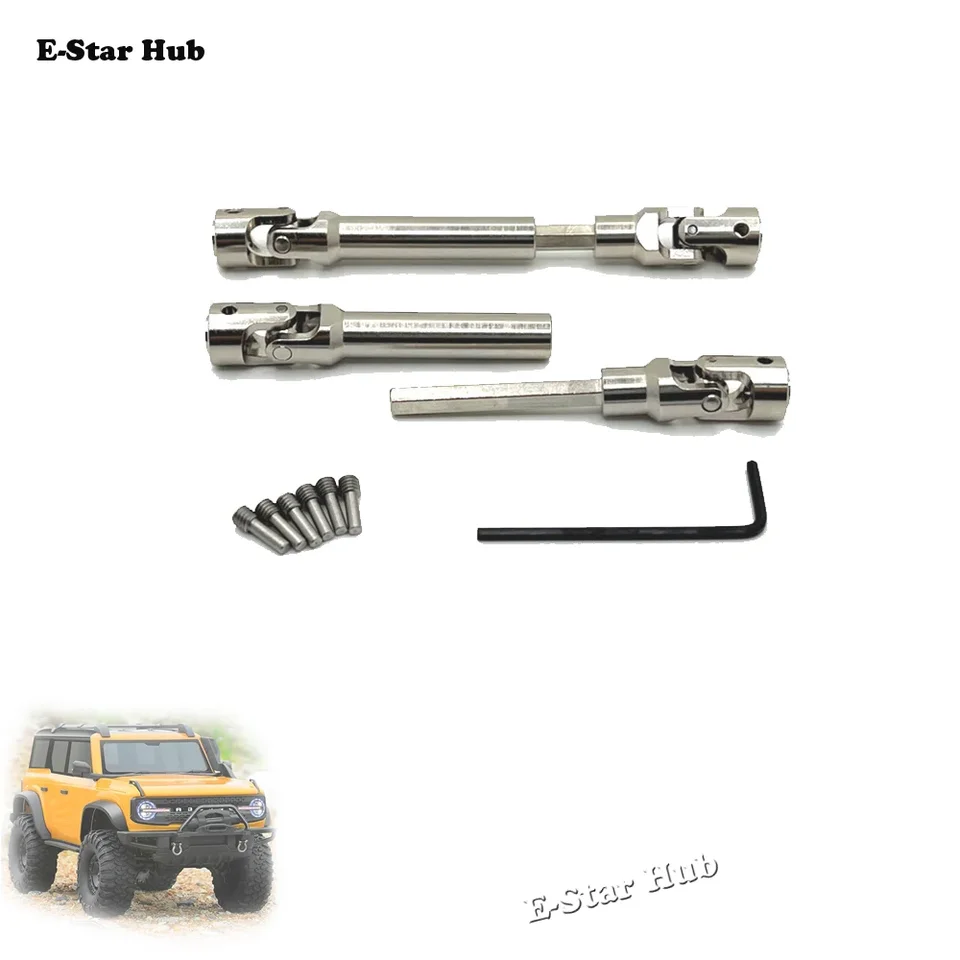 Predné a zadné hnacie hriadeľy pre RC Crawler 1/10 CAR 4WD HB R1001 R1002 R1003 Kovové aktualizácie