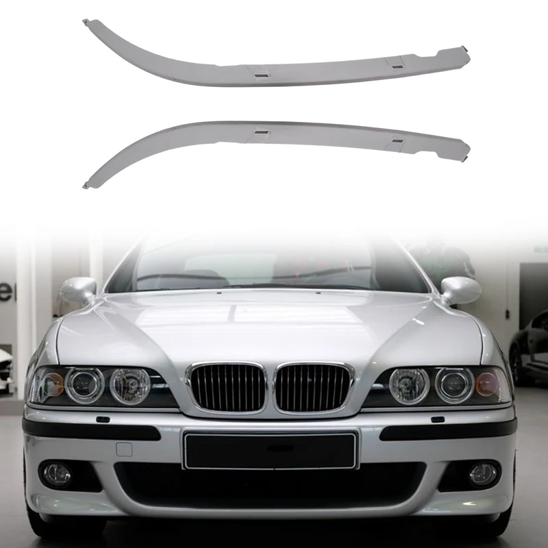 Predné bočné bočné bočné bočné svetlometovanie dolného lišta 51138168809 51138168810 For-BMW 5 Series E39 525I 528I 530I 540I M5