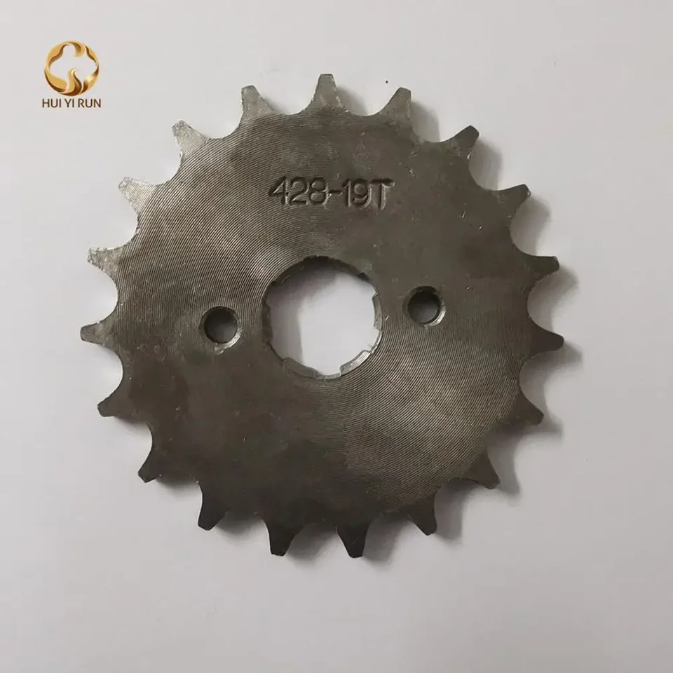 Predné koleso 428# 19teeth 20 mm pre 428 reťazec so skrinkou na motocykel motocyklových bicyklov Pitbike ATV Quad