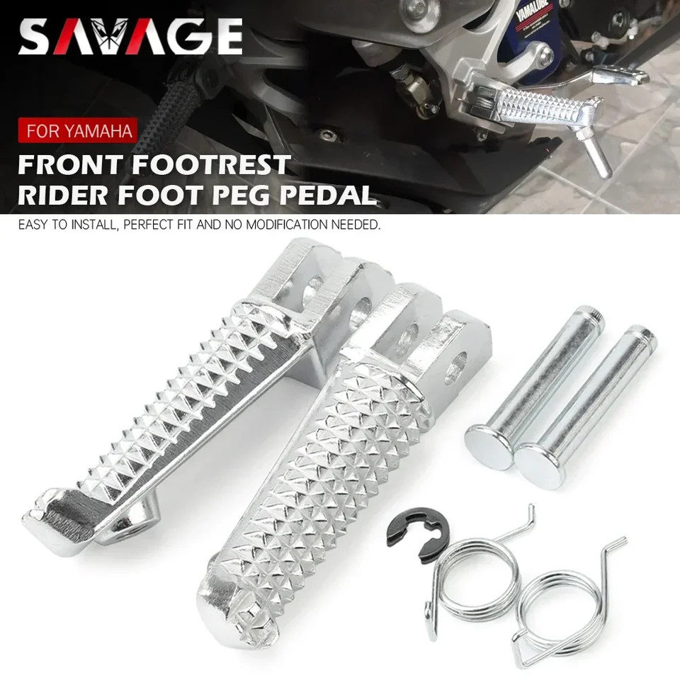 Predné kolíky Foot Foot pre Yamaha FZ1 FZ8 FZ6 N/S/R TDM 900/A XJ6 DEFESION XJ6N XJR 1200 400/R FJR 1300