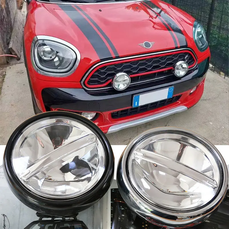Predné nárazníkové lampa LED denné svetlá Rally Rally Lights Hnak pre BMW Mini Cooper R55 R56 R57 R58 R59 Dodatočný svetlomet