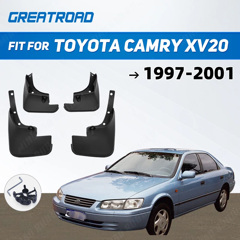 Predné zadné auto bahen pre toyota Camry XV20 20 1997 ~ 2001 Fender Bahen Flaps Guard Splash Flap Mudguard Accessories 1998 1999 2000