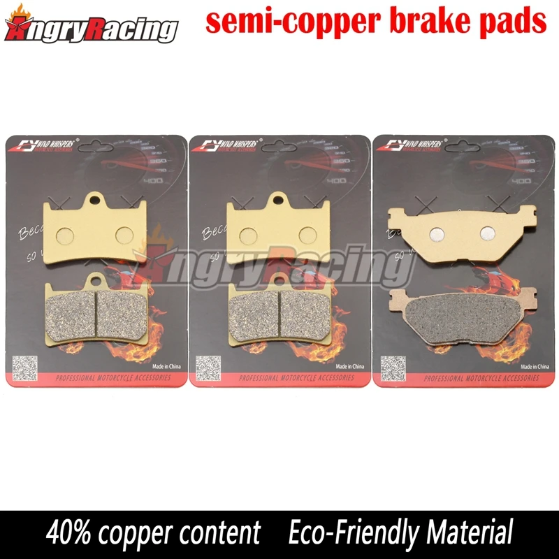 Predné zadné brzdové doštičky pre Yamaha TDM 900 2002-2014 TDM900 FJR 1300 FJR1300 XV 1700 XV1700 2003-2005 XV 1900 A Midnight Star