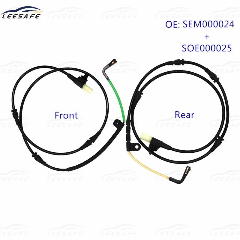 Predné + zadné brzdové podložné podložky SEM000024 + SOE000025 SOE000023 pre Land Rover Discovery 3 4 L319 Range Rover Sport L320
