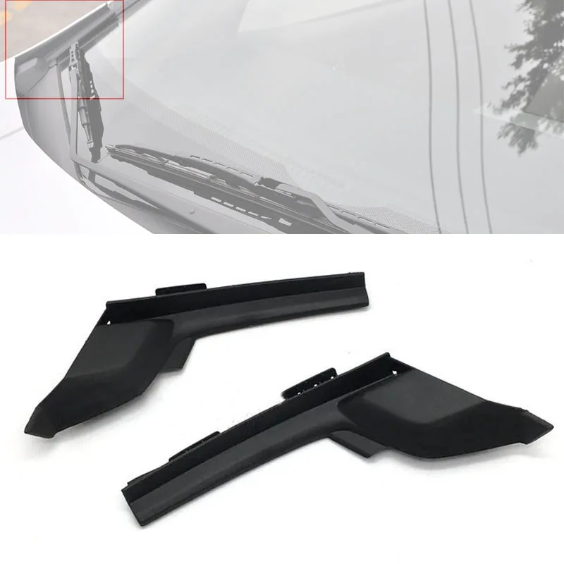 Predné čelné sklo rohový rohový rohový obklad Fender Trim Tress Wiper Wiper Side Cover Gumber for Honda City 2009 2010 2012 2012 2013