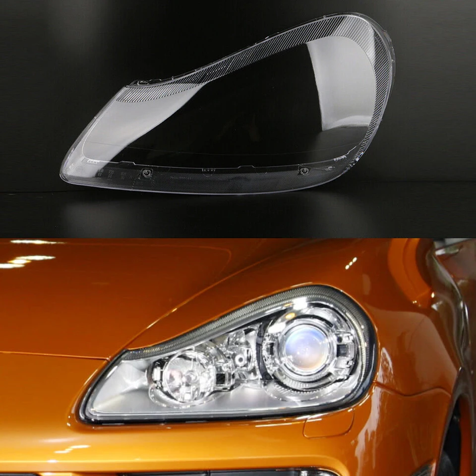 Predné ľavé číre PC Svetlej objektívu kryt obalu pre Porsche Cayenne 2010 2009 2008 2007 Nový