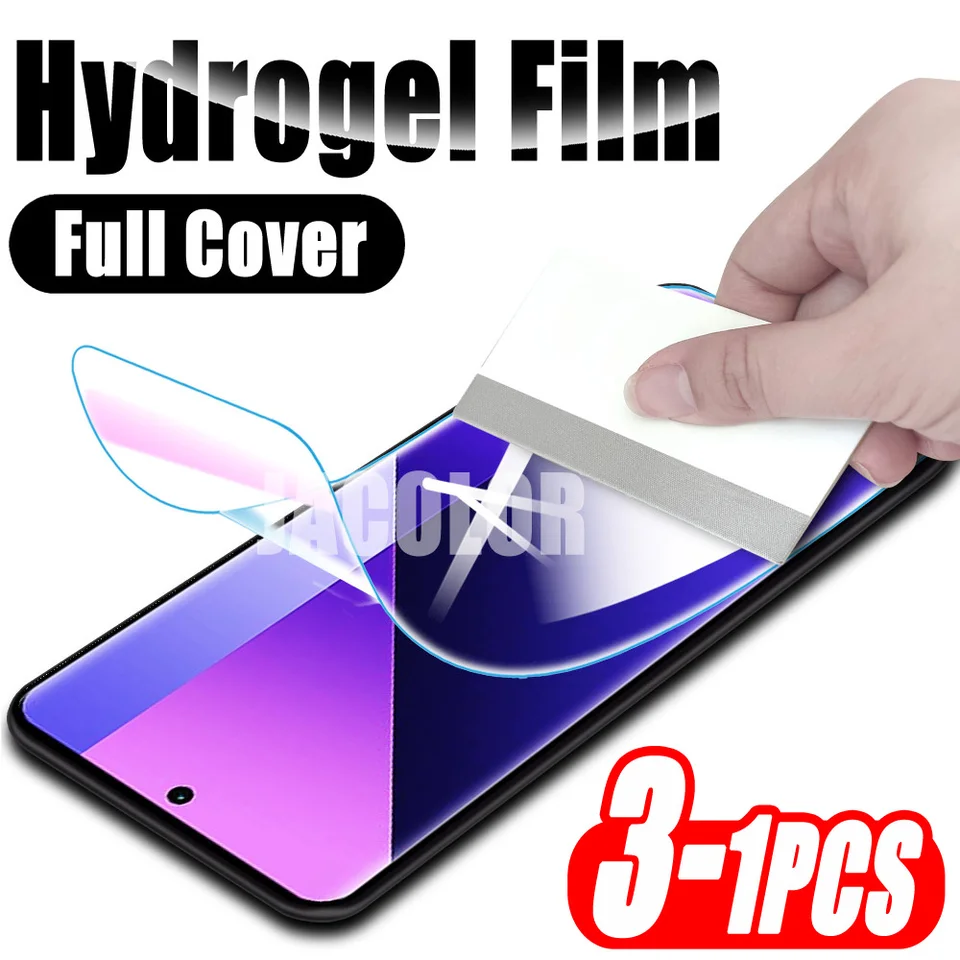 Predný 1-3ks Hydrogel Screent Protector pre Xiaomi Redmi Poznámka 13 PRO 4G Plus 13Pro 4 G Water Gel Protective Film pre notu 13 Pro