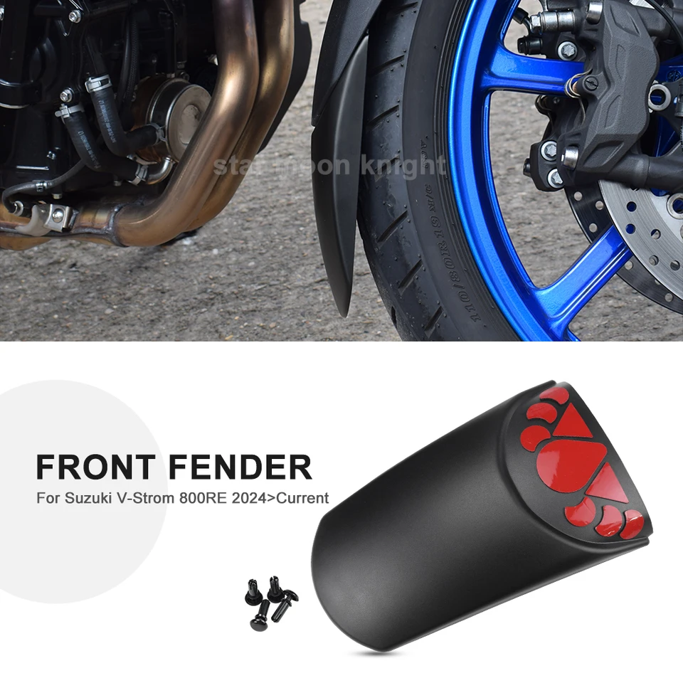 Predný blatník pre Suzuki V-Strom 800RE 2023 2022 2021 blatníky predlžovanie motocykla Ileshen Splash Protection Ochrana