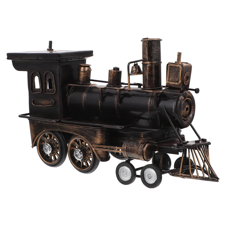 Predný model stolová ornament zliatina Loco dekor kovové parné lokomotívy dekoratívne dekoratívne
