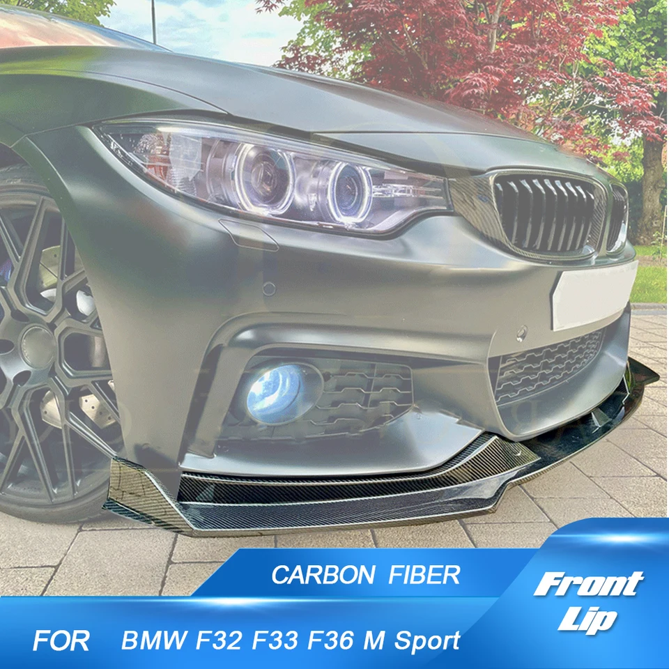 Predný nárazník automobilu pre BMW 4 Series F32 F33 F36 M Sport 435i 440I 2014-2019 Predný spojler predného nárazníka predný nárazník
