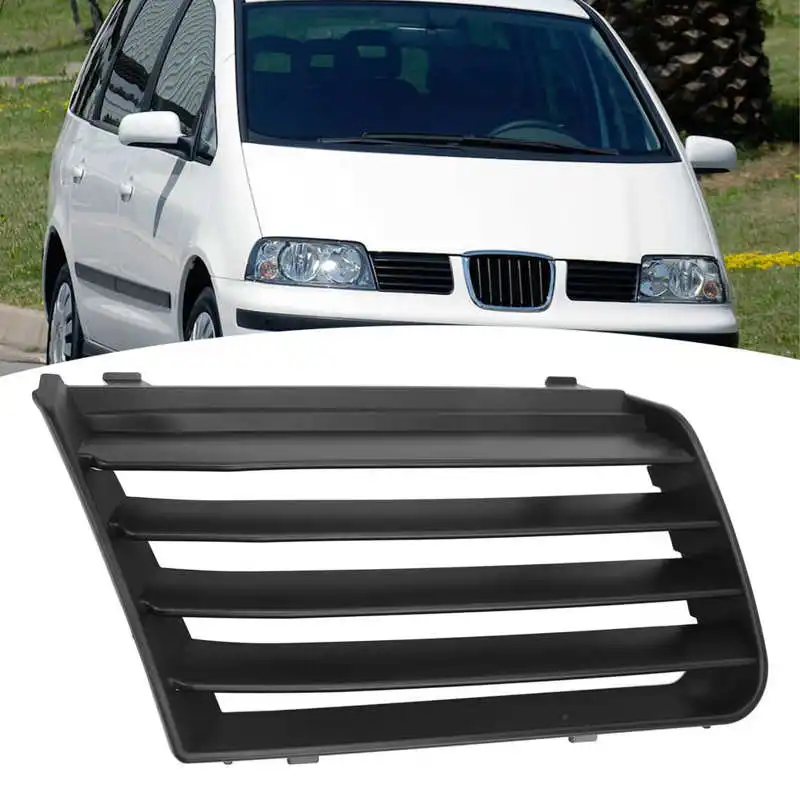 Predný nárazník horný gril vpravo 7M785365401C pre sedadlo Alhambra 7m 2000 2001 2002 2003 2004 2005 2006 2007 2008 2008 2009 2009 2010 ABS