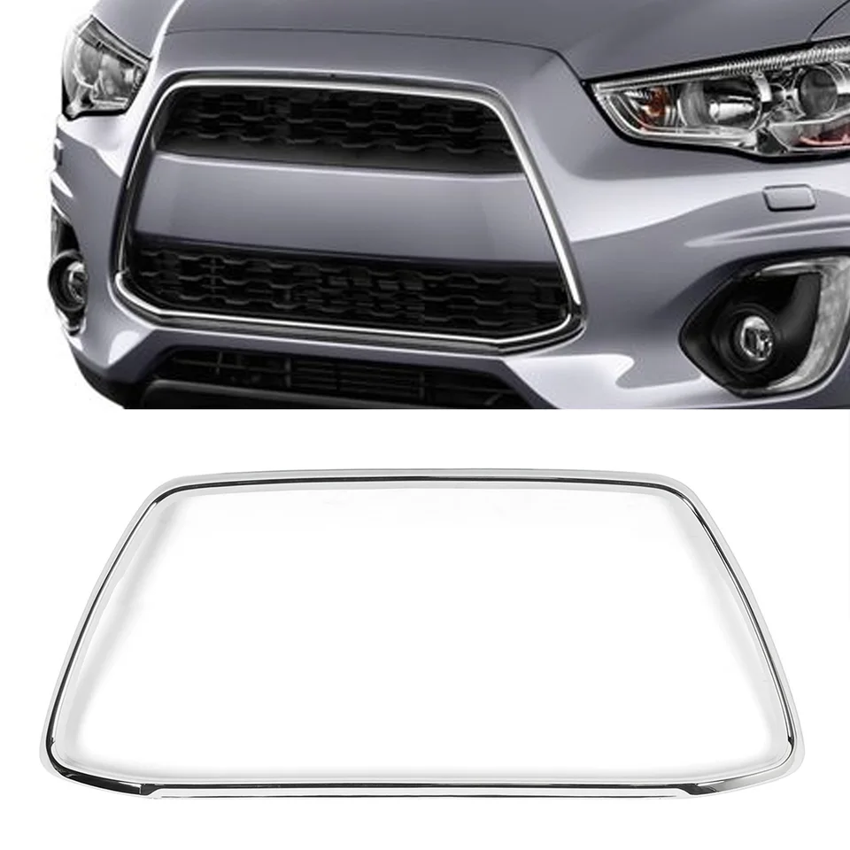Predný nárazník mriežky Chrome Trim 640275 Ochranná dekoratívna náhrada za Outlander Sport ASX RVR
