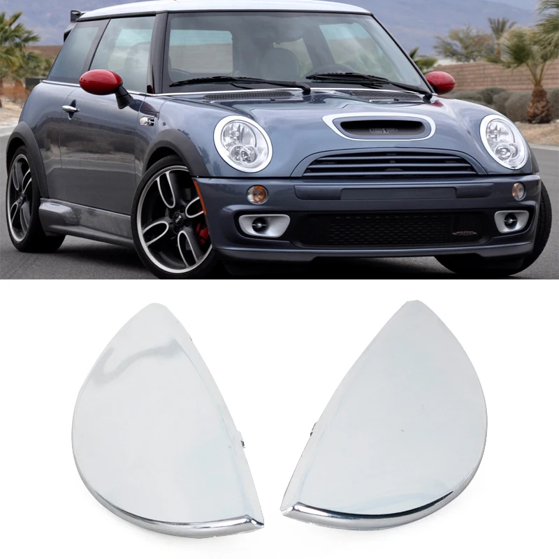 Predný nárazník predného nárazníka podložka Kryt chrómu Tink App Cap Atter pre BMW Mini Cooper Cabrio S R50 R52 R53