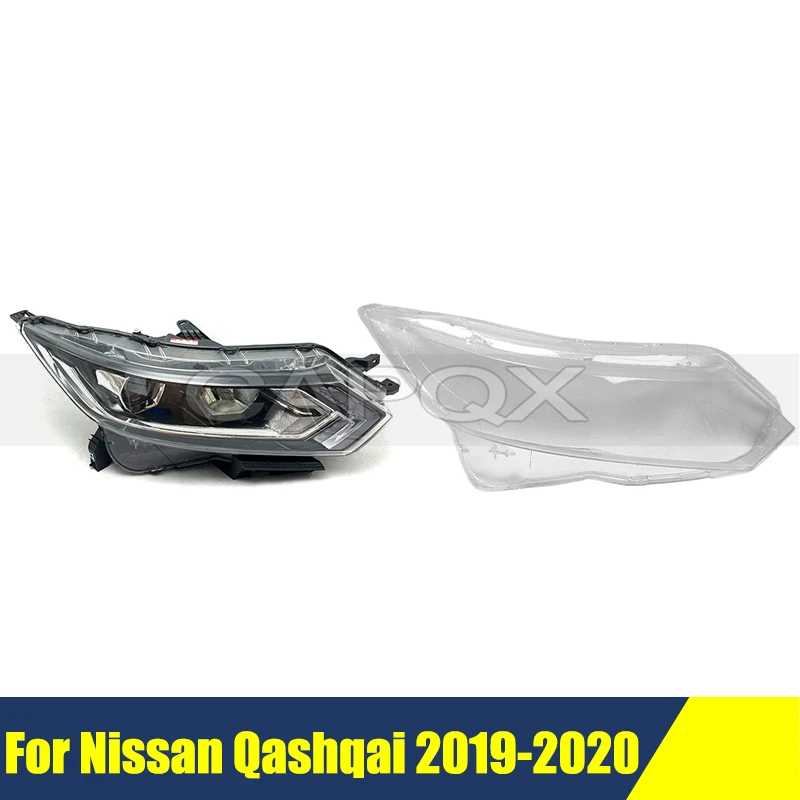 Predný nárazník svetlomet pre svetlomet Nissan Qashqai 2019-2020 Svetelná svetlo hlavy hlavy s krytom