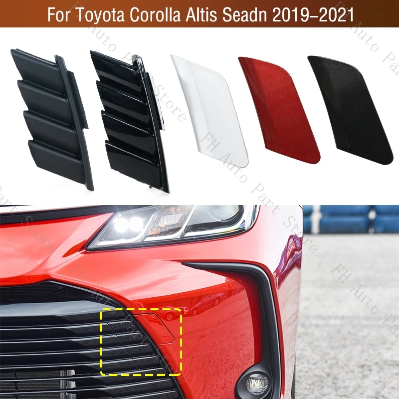 Predný nárazník vlečie kryt prívesu Trailer Traveling Eye Eye Grille pre Toyota Corolla Altis Seadn 2019 2020 2021