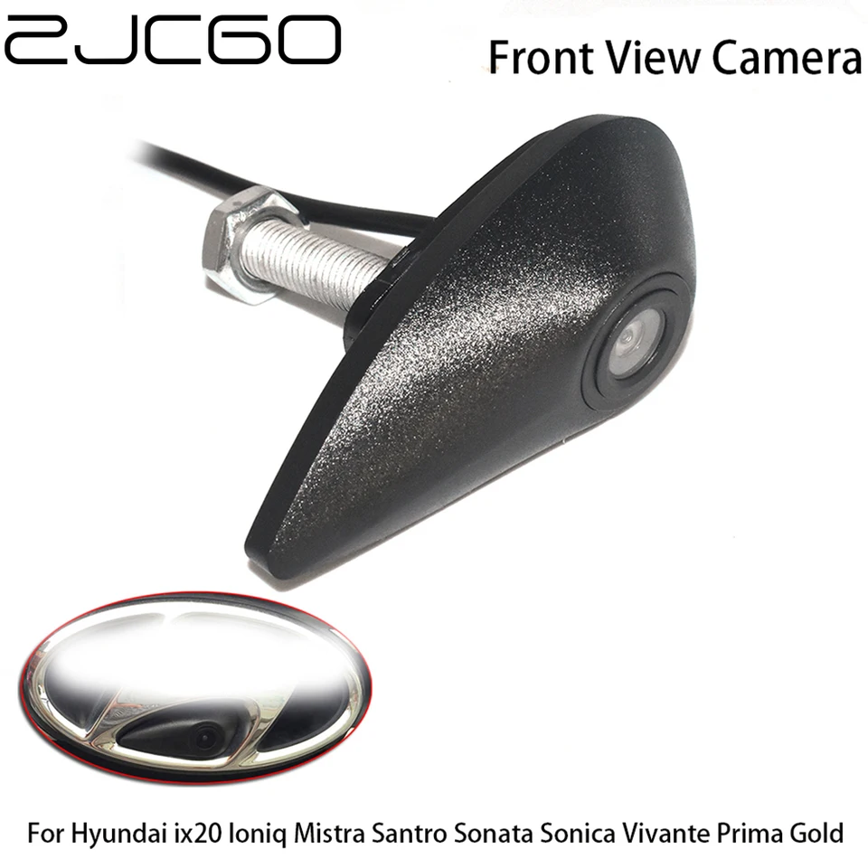 Predný pohľad na parkovacie logo Camera Nočné videnie vodotesné pre hyundai ix20 ioniq mistra santro sonata sonica Vivante Prima Gold
