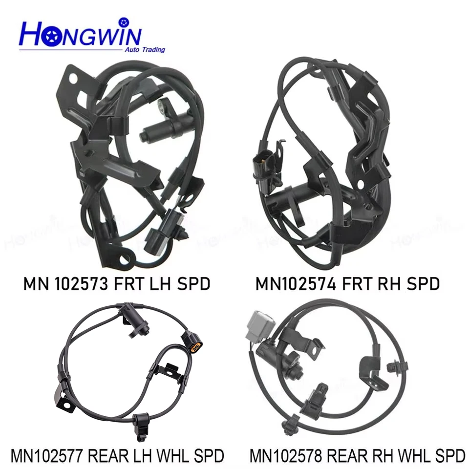 Predný snímač rýchlosti kolies pre Mitsubishi Pajero Montero Sport II 2008-2017 L200 Triton IV MN102573 MN102574 MN102577 MN102578