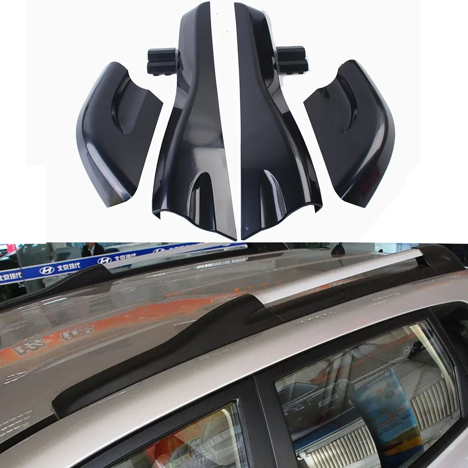 Predný strešný stojan na kryt strešnej batožinovej batožinovej batožinovej batožinovej farby PLASITC PLASITC Cover Explant 8ks pre Hyundai Tucson 2004 2005 2006 2007 2008